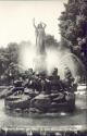 Baden bei Wien - Undine-Brunnen im Kurpark - Foto-AK