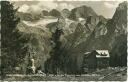 Gablonzerhaus auf der Zwieselalm gegen Dachstein - Foto-AK