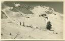 Schwarzwasserhütte mit Steinmandl - Foto-AK