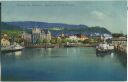 Postkarte - Bregenz - Hafen - Post