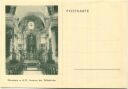 Postkarte - Dürnstein - Inneres der Stiftskirche