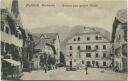 Postkarte - Hallstatt - Marktplatz - Gasthaus zum grünen Baum