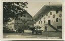 Reutte - Rathaus - Gasthof und Brauerei zum Hirsch - Foto-AK 30er Jahre