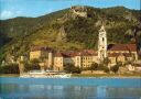 Dürnstein mit Schiff Theodor Körner - Ansichtskarte