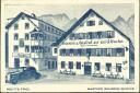 Postkarte - Reutte - Gasthof Goldene Glocke