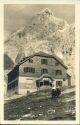 Fotokarte - Guttenberghaus mit Eselstein - Hüttenstempel