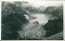 Ansichtskarte - Ebmatten Seilbahn Blick auf Wasserfallboden und Limbergtalsperre