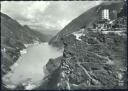 Berghaus Mooserboden mit Stausee Wasserfallboden und Limberg-Sperre - Foto-AK