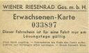 Wiener Riesenrad Ges.m.b.H. - Fahrschein