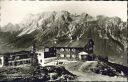 Postkarte - Krummholzhütte mit Dachstein