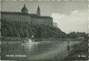 Stift Melk mit Donaubus - Foto-AK