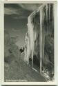 Postkarte - Grossglockner - Gletscherspalte