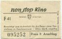 Wien - Non Stop Kino - Kinokarte