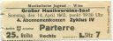 Wien - Großer Musikvereins-Saal - Musikalische Jugend Wien 1962 - Eintrittskarte