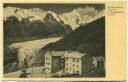 Glocknerhaus mit Grossglockner - Foto-AK