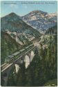 Postkarte - Mittenwaldbahn - Vorberg-Viadukte
