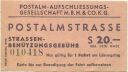 Postalmstrasse - Strassenbenützungsgebühr