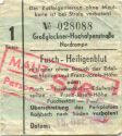 Großglockner-Hochalpenstraße Nordrampe - Fusch-Heiligenblut 1950