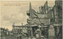 Postkarte - Eydtkuhnen - zerstörte Häuser am Marktplatz