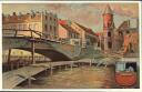 Postkarte - Johannisburg - Piessekbrücke