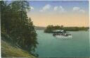 Postkarte - Masuren - Niedersee mit Königsinsel ca. 1920