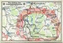 Postkarte - Das Gebiet der Tannenberg Schlacht