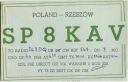 QSL - Funkkarte - SP 8 KAV