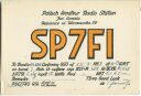 QSL - Funkkarte - SP7FI - Polska
