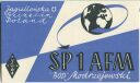 QSL - QTH - Funkkarte - SP1AFM - Polska