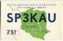QSL - QTH - Funkkarte - SP3KAU - Polska