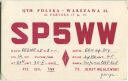 QSL - QTH - Funkkarte - SP5WW - Polska - Warszawa