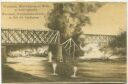 Postkarte - Warszawa - Most kolejowy na Wisle w Chwili wybuchu - Weichselbrücke