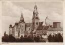 Ansichtskarte - Krakau - Schloss - Weichsel