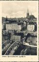 Postkarte - Stettin - Hansabrücke geöffnet