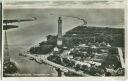 Postkarte - Osternothafen - Leuchtturm und Mole