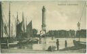 Postkarte - Osternothafen - Leuchtturm