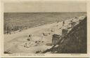 Postkarte - Ostseebad Henkenhagen bei Kolberg - Strandleben