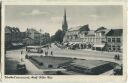 Postkarte - Swinemünde - Adolf-Hitler-Platz - Bus