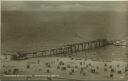 Ostseebad Swinemünde - Seebrücke und Strand - Foto-AK