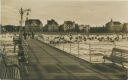 Ostseebad Swinemünde - Blick von der Seebrücke - Foto-AK