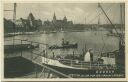 Postkarte - Stettin - Blick auf die Hakenterrasse 30er Jahre