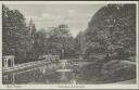Ansichtskarte - Bad Polzin - Kurpark - Karpfenteich
