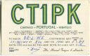 QSL - QTH - Funkkarte - CT1PK - Portugal - Cartaxo