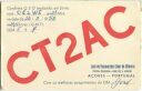 QSL - QTH - Funkkarte - CT2AC - Acores Portugal