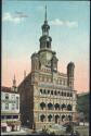 Postkarte - Posen - Rathaus - Feldpost