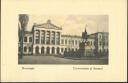Postkarte - Bukarest - Universitate si Senatul