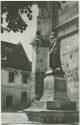 Brasov - Statuia lui Honterus - Foto-AK 60er Jahre