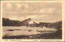 Postkarte - Grodno - Gesprengte Brücke