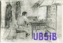 QSL - QTH - Funkkarte - UB5IB - Russland - I. J. Repin Tolstoi in Jasnaja Poljana - 1960