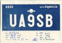 QSL - QTH - Funkkarte - UA9SB - Russland